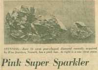 Pink Pear Shape Diamond 16ct - click for large view